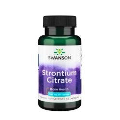 Swanson Citrat de Strontiu 350 mg – 60 capsule