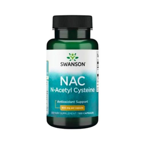 Swanson NAC 600 mg – 100 capsule – Antioxidant puternic
