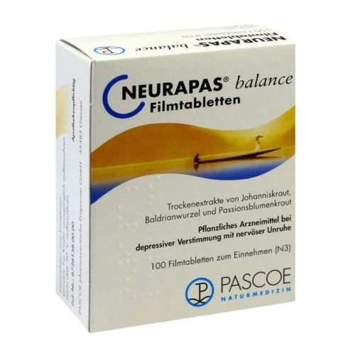 Neurapas Balance 100 comprimate filmate