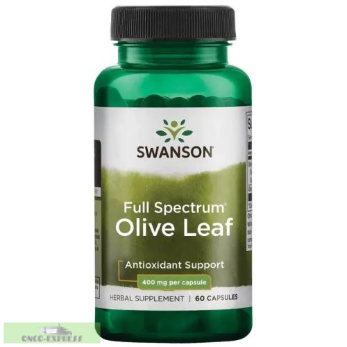 Frunze de măslin Swanson 400mg / 60 bucăți