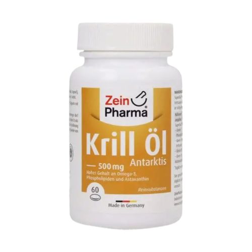 Krill Öl 500 mg 60 capsule – Zein Pharma
