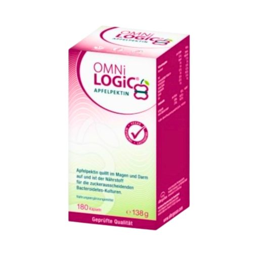 OMNi-LOGiC Apfelpektin – Fibre din Pectină de Măr, 180 capsule