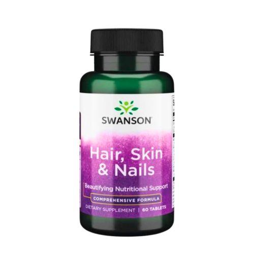 Swanson Hair, Skin & Nails – frumusețe din interior, 60 tablete