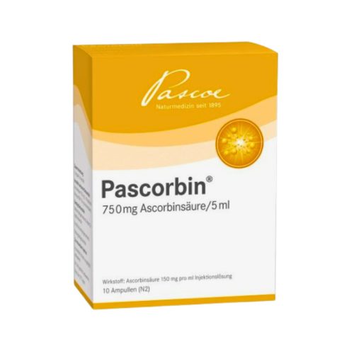 Pascorbin Vitamina C 750 mg/fioală – 100 fiole