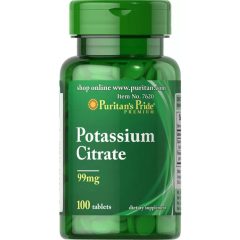 Citrat de potasiu 99 mg/100 buc.