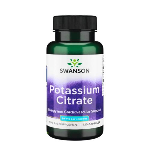 Swanson Potassium Citrate 99 mg – echilibru electrolitic