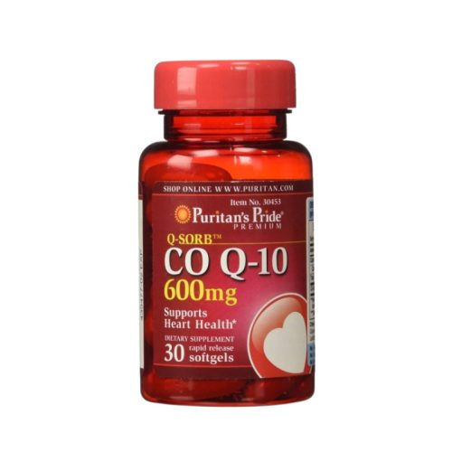 CO Q10 600 mg – 30 capsule moi (Puritan’s Pride)