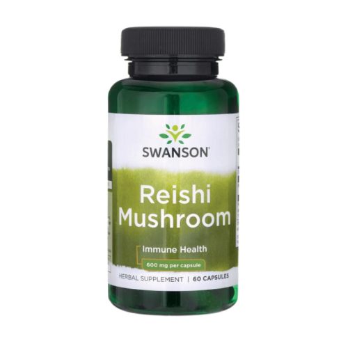 Swanson Reishi Mushroom 600 mg – 60 capsule