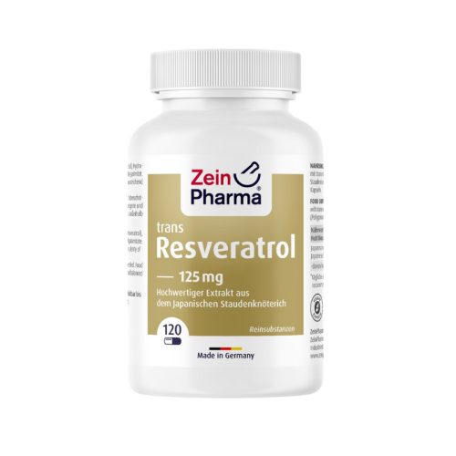 Zein Pharma Resveratrol 125 mg – 120 capsule | Extract natural din polygonum cuspidatum