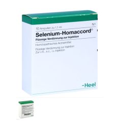 Selenium homacord ampule 10x1.1 injectabil