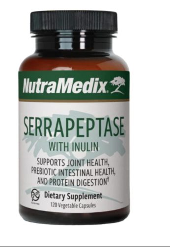 Enzima serapeptase 500 mg /250000UI,ultra strongcapsula120 buc.
