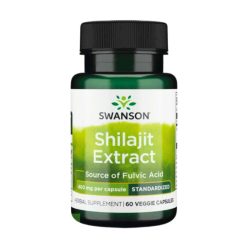   Swanson Shilajit 400 mg – energie și detoxifiere celulară