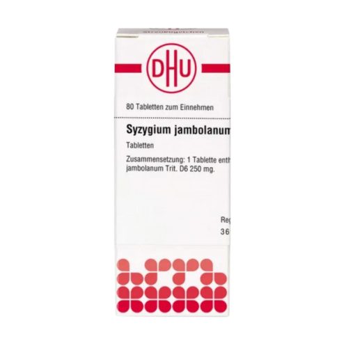 Syzygium jambolanum DHU 250 mg, 80 tablete – control glicemic