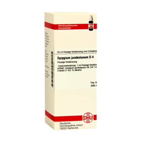 Syzygium jambolanum D4, 50 ml – soluție orală homeopată