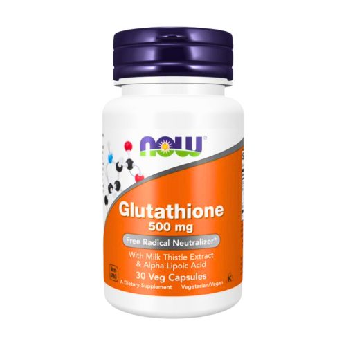 NOW Glutathione Reduced 500mg / 30 capsule vegetale