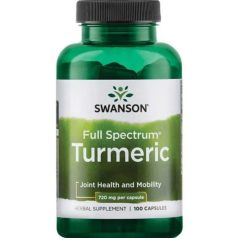 Swanson turmeric 720mg/caps.full spectrum 100 pc.