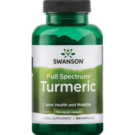 Swanson turmeric 720mg/caps.full spectrum 100 pc.