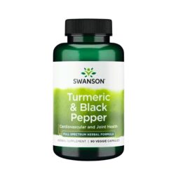 Swanson Turmeric & Black Pepper – antiinflamator natural