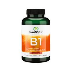 SWANSON Vitamina B1 (Tiamină) 100 mg / 250 capsule