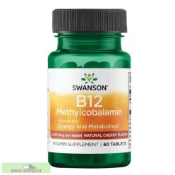   Swanson B12 (metilcobalamină) 2500 mcg / 60 comprimate masticabile